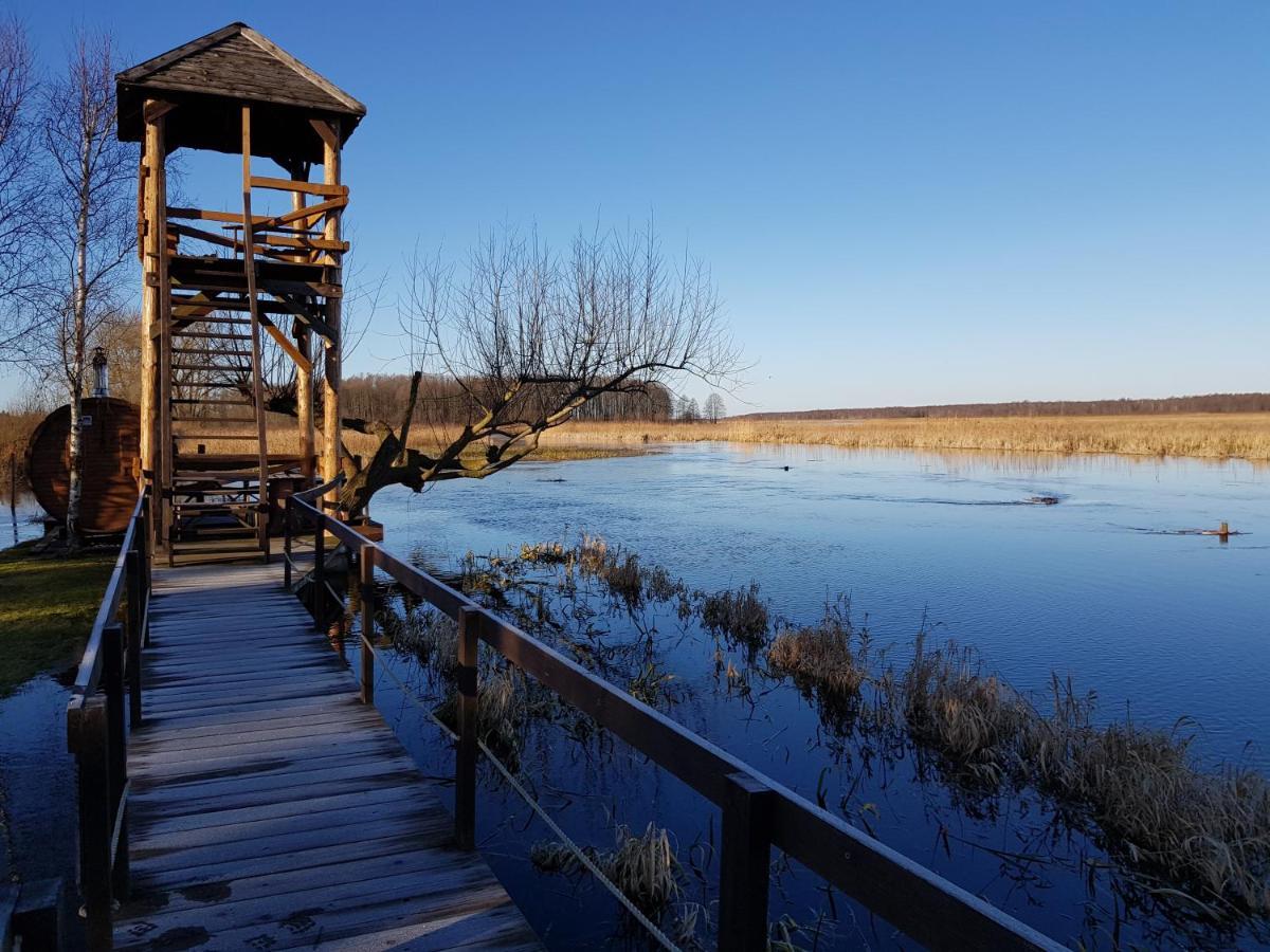 Вилла Dolina Biebrzy - Osrodek Agroturystyczny Wrocen Экстерьер фото