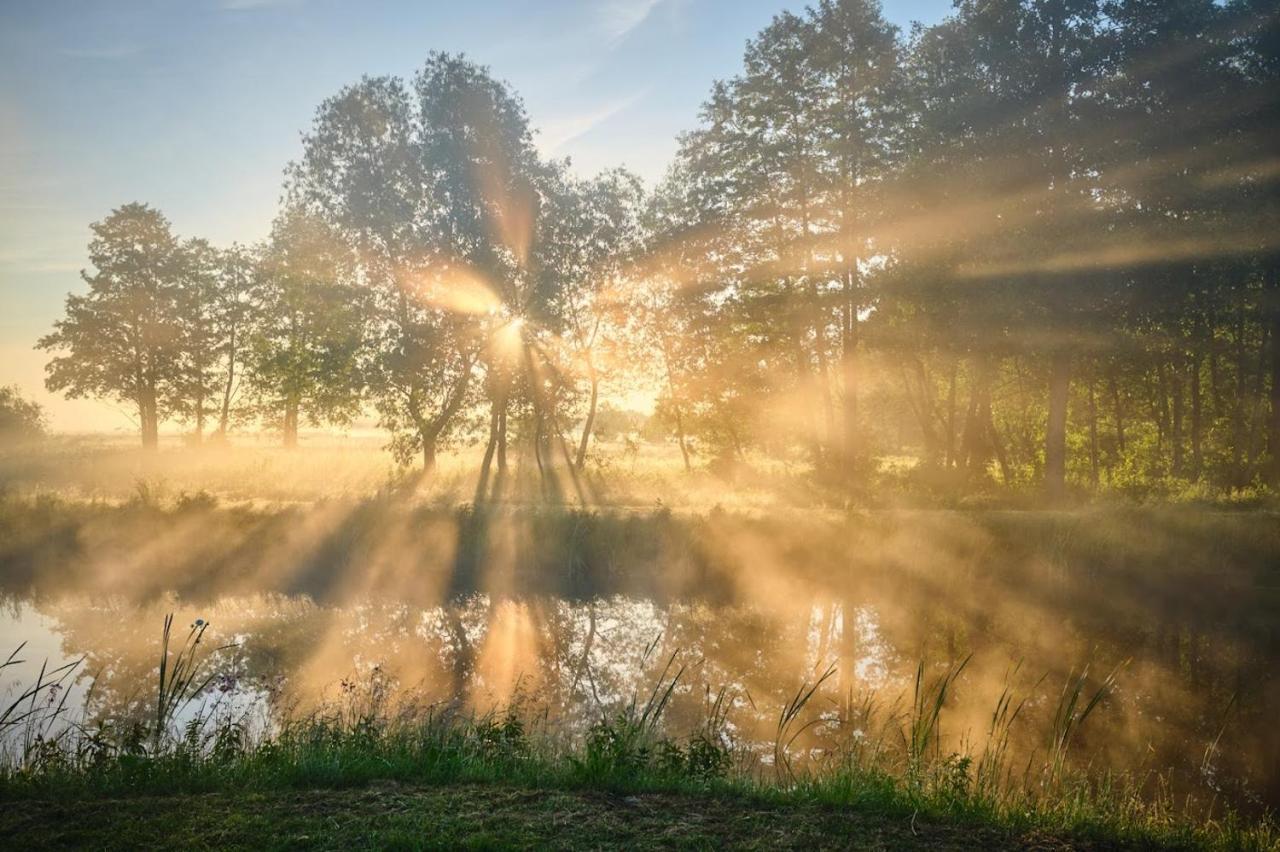 Вилла Dolina Biebrzy - Osrodek Agroturystyczny Wrocen Экстерьер фото